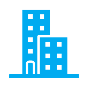 Strata and commercial buildings icon